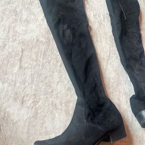 Black Over-the-Knee Women's Boots